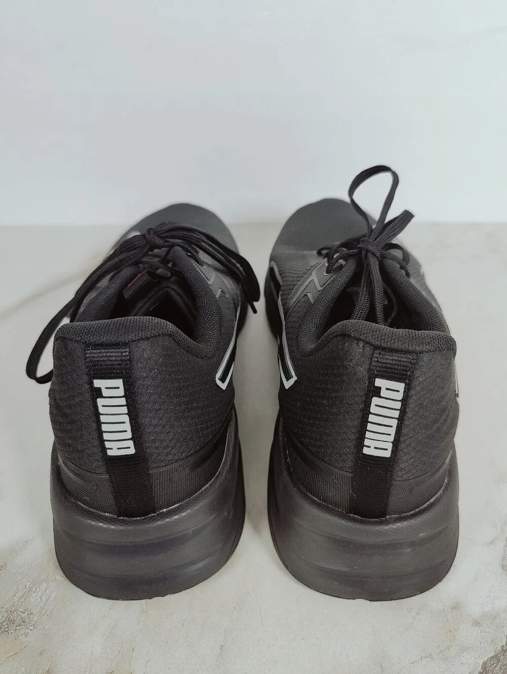 EUC Puma Men's Disperse Sneakers, Black, Sz 12